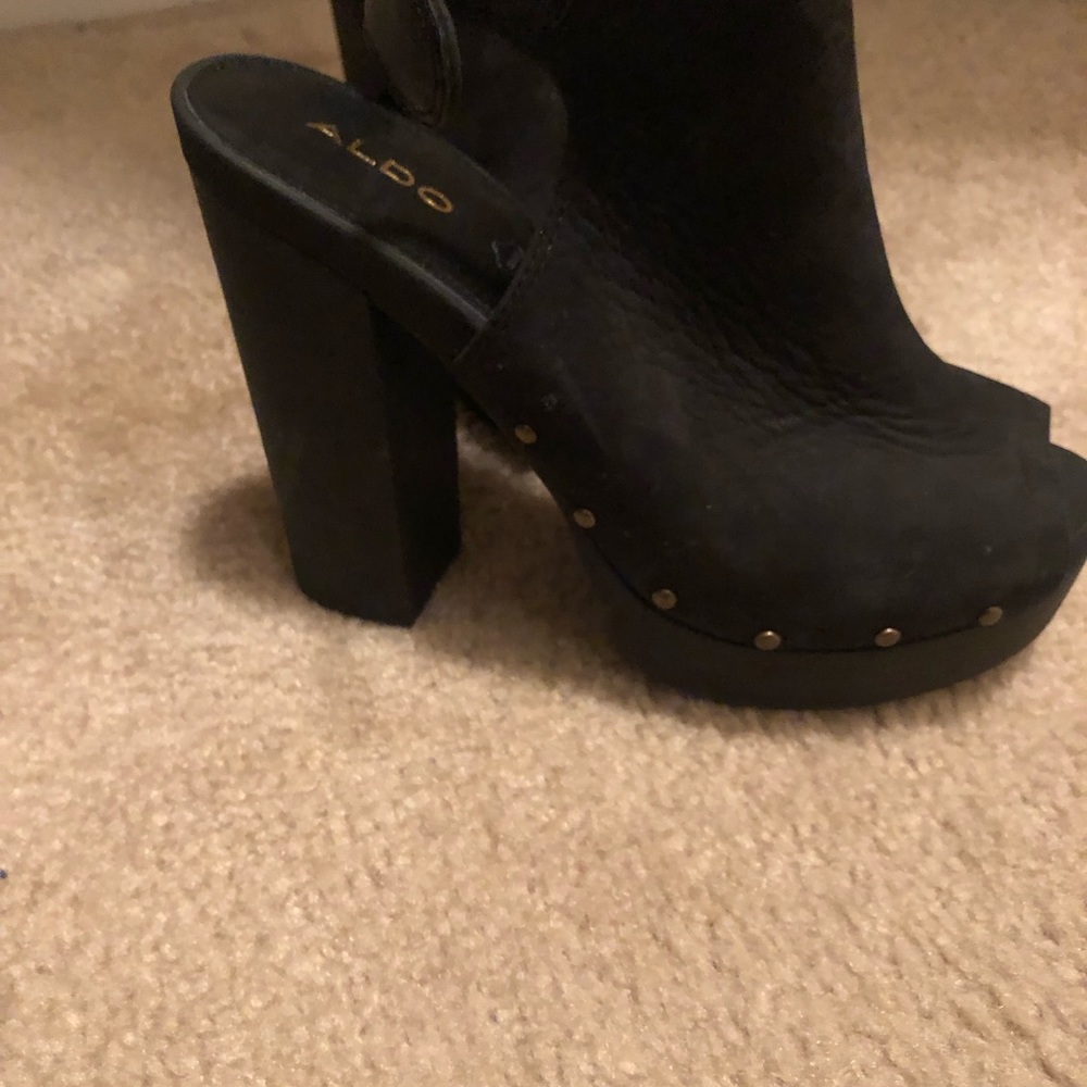 Aldo black high heels